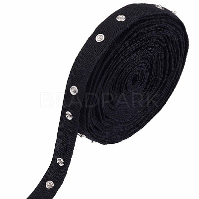 10 Yards Cotton Herringbone Ribbon FIND-GF0003-58-1