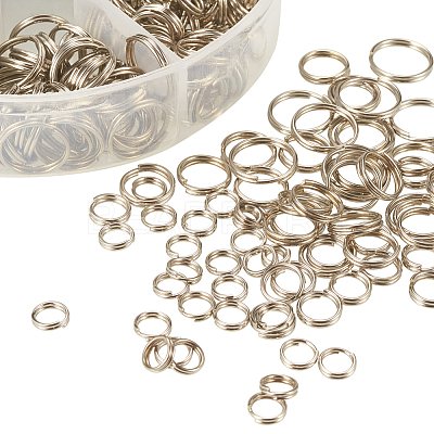 1 Box Iron Mixed Split Rings IFIN-PH0001-09P-1