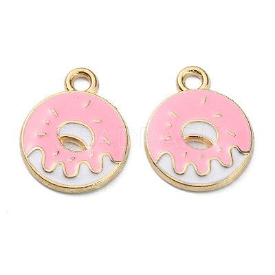 Alloy Enamel Pendants ENAM-CJC0006-40B-1