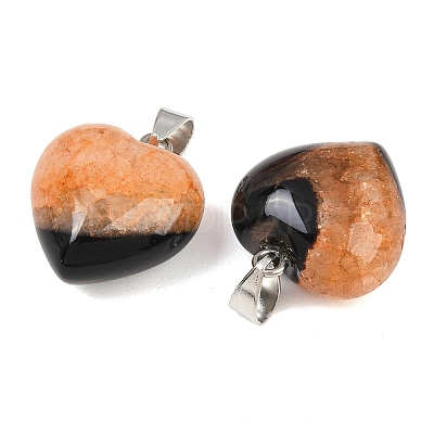 Natural Agate(Dyed & Heated) Pendants GG-K002-03I-1