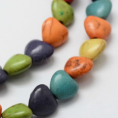 Synthetic Magnesite Bead Strands X-G-P228-85-1