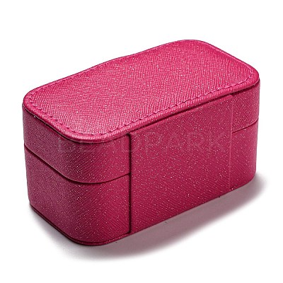PU Imitation Leather Jewelry Box LBOX-E001-01D-1