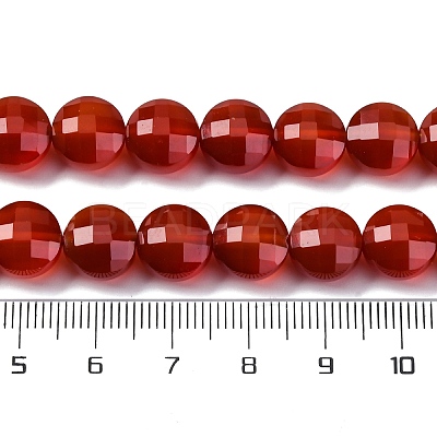 Natural Carnelian(Dyed & Heated) Beads Strands G-C179-A29-03-1