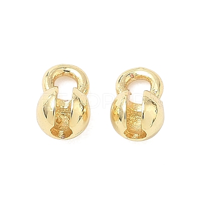 Brass Bead Tips KK-C156-02A-G-1