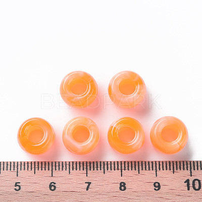 Acrylic European Beads MACR-S375-002A-06-1