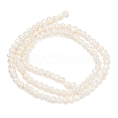 Natural Cultured Freshwater Pearl Beads Strands PEAR-L034-01-1
