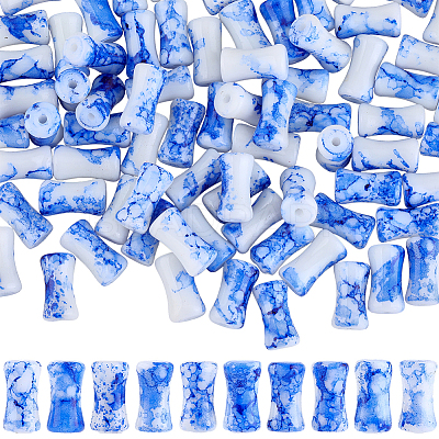 100Pcs Handmade Porcelain Beads PORC-SC0001-31-1
