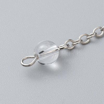 Platinum Tone Brass Crystal Cone Hexagonal Pointed Dowsing Pendulums MAK-M015-01I-1