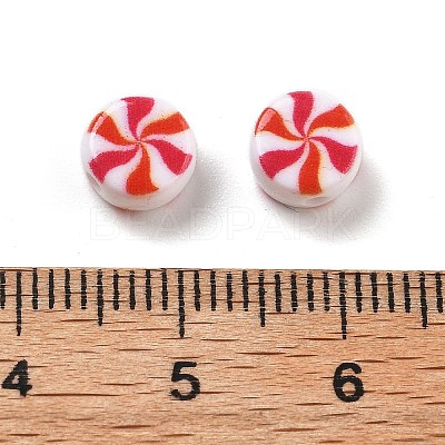 Two Tone Opaque Acrylic Beads OACR-D282-04A-1