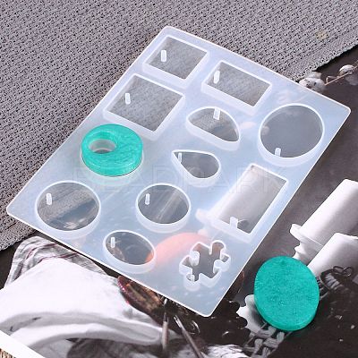 DIY Pendant Silicone Molds X-AJEW-P041-02-1