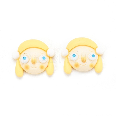 Resin Cabochons CRES-M007-02D-1