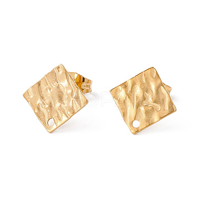 304 Stainless Steel Stud Earring Findings STAS-G270-02G-07-1