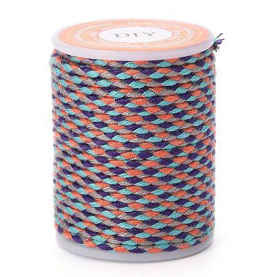 4-Ply Polycotton Cord with Metallic Thread OCOR-Z003-D14-1