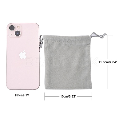Rectangle Velvet Jewelry Bags LS-TP-E001-2-1