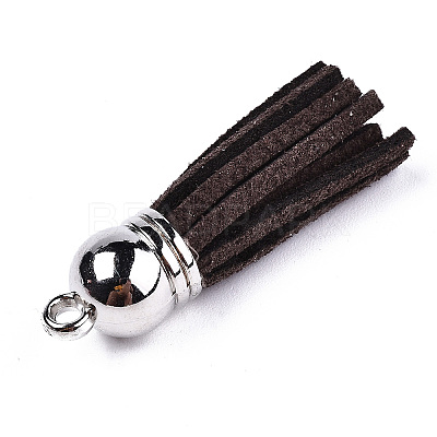Faux Suede Tassel Pendant Decorations FIND-T002-A44-1