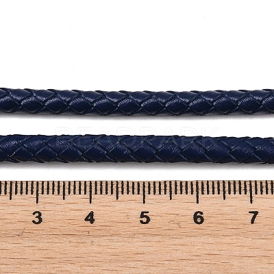 Braided Leather Cord with Core WL-F009-5mm-05-1