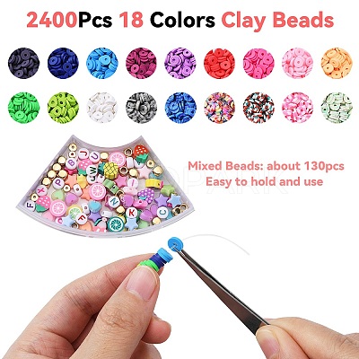 DIY Preppy Bracelet Making Kit DIY-YW0007-64-1