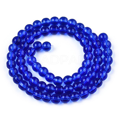 Transparent Glass Beads Strands LS-GLAA-T032-T4mm-16-1