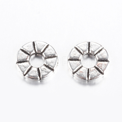 Tibetan Style Alloy Spacer Beads X-LF10461Y-1