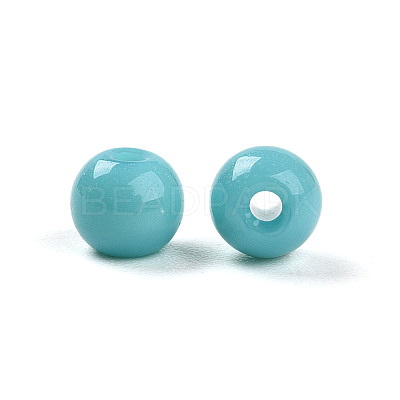 Opaque Solid Color Glass Beads X1-GLAA-N007-4mm-A03-1