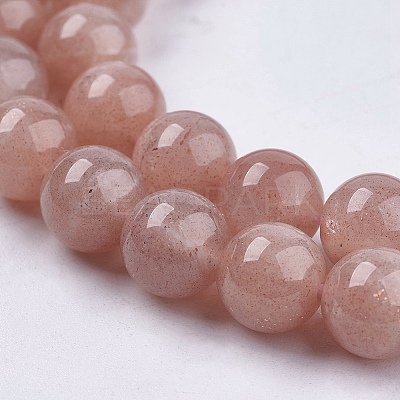 Natural Sunstone Beads Strands LS-G-J157-8mm-07-1
