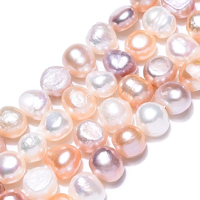 Natural Cultured Freshwater Pearl Beads Strands LS-PEAR-T003-10-1