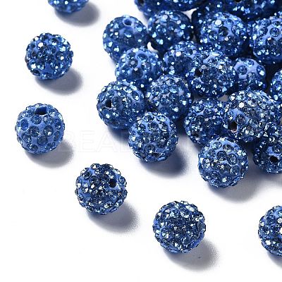 Pave Disco Ball Beads RB-PH0003-10mm-20-1