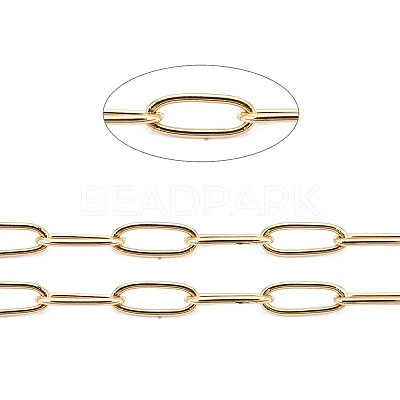 304 Stainless Steel Paperclip Chains CHS-F010-01B-G-02-1