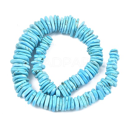 Natural Howlite Beads Strands G-A302-A01-02-1