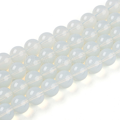 Transparent Glass Beads Strands GLAA-T032-T10mm-14-1
