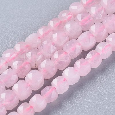 Natural Rose Quartz Beads Strands G-E560-A24-1