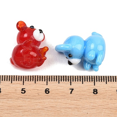 Handmade Lampwork Beads LAMP-E039-05-1