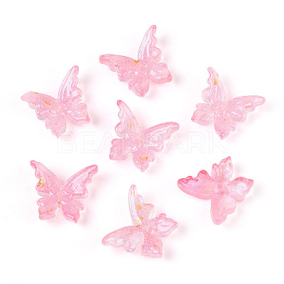 Baking Paint Glass Beads DGLA-T004-04C-1