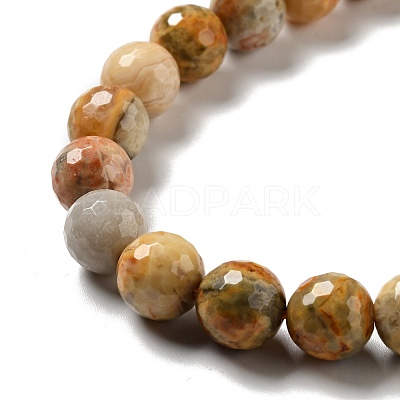 Natural Crazy Lace Agate Beads Strands G-E571-36C-1