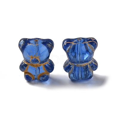 Transparent Lampwork Beads LAMP-P065-06A-01-1