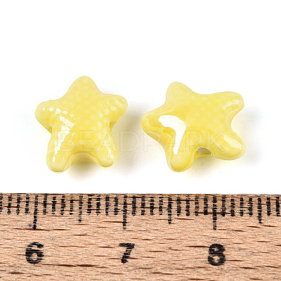 Handmade Porcelain Beads PORC-Q002-03D-01-1