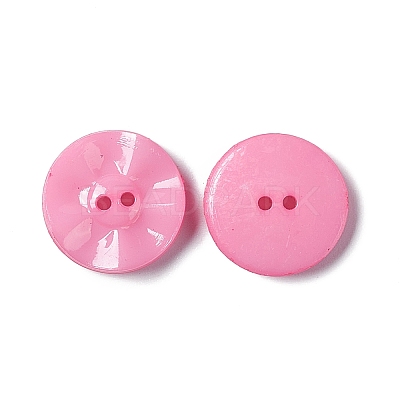 Acrylic Sewing Buttons BUTT-E073-C-08-1