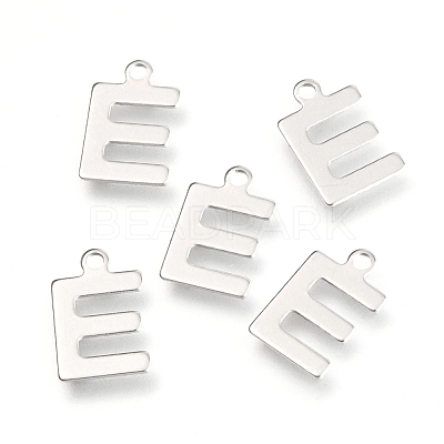 Non-Tarnish 201 Stainless Steel Charms STAS-C021-06P-E-1
