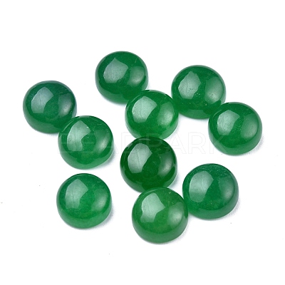 Natural Malaysia Jade Cabochons G-P393-R67-6MM-1