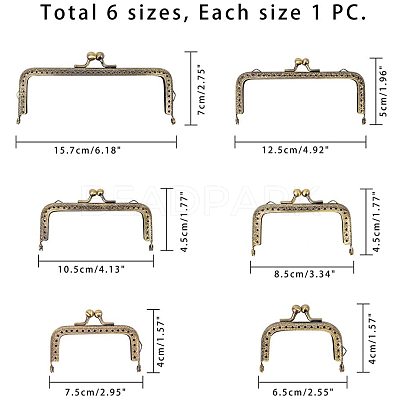 Iron Purse Frame Handle FIND-PH0015-42-1