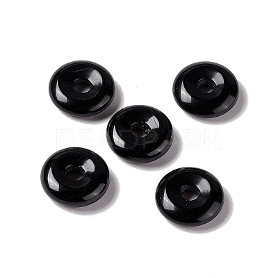 Natural Obsidian Pendants G-E135-03F-1
