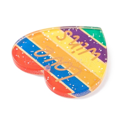 Rainbow Theme Acrylic Pendants MACR-U003-01B-1