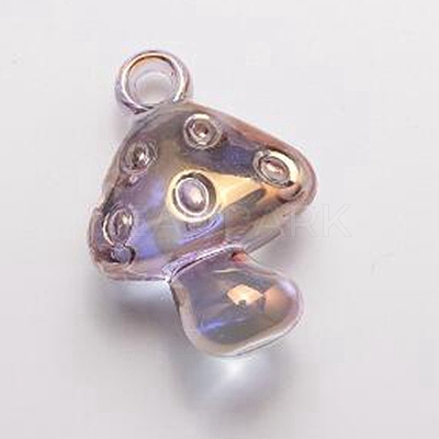 Transparent Acrylic Pendants TACR-TAC0009-07F-1