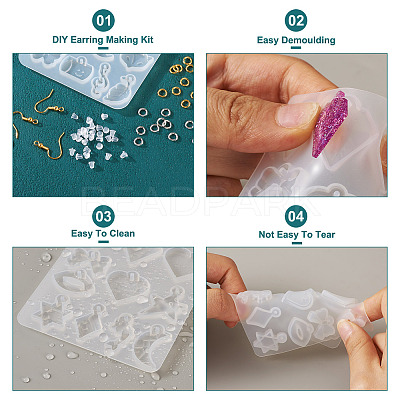 DIY Earring Making Kit DIY-BG0001-64-1