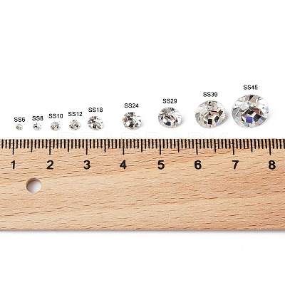 Preciosa® MAXIMA Crystal Round Stones Y-PRC-RBSS10-70010-1