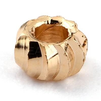 Brass Beads X-KK-O133-302A-G-1