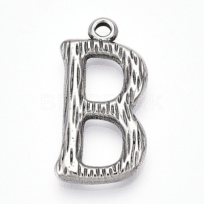 304 Stainless Steel Pendants STAS-N117-01P-B-1