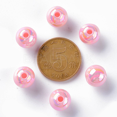 Opaque Acrylic Beads MACR-S370-D10mm-A01-1