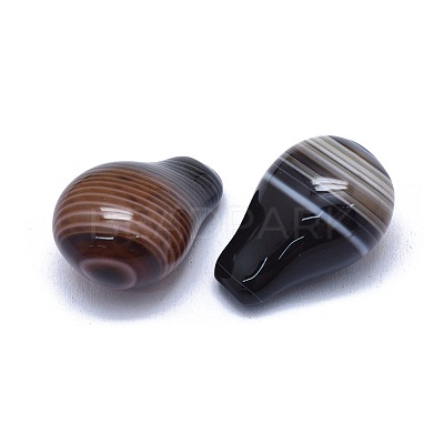 Natural Banded Agate/Striped Agate Beads G-L514-002-1