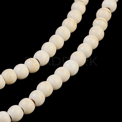 Synthetic Turquoise Beads Strands TURQ-G106-4mm-02Q-1